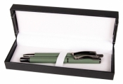 Pióro + długopis Master Gun w etui 38 zielony
