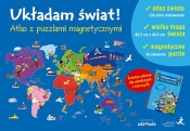 Układam świat! Atlas z puzzlami magnetycznymi (Zgnieciony kartonik) - Opracowanie zbiorowe