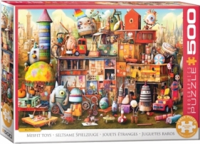 Puzzle 500 Misfit Toys by Ray Powers 6500-5909