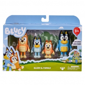 Bluey - Figurki Rodzinka, 4 szt. (BLU13009)