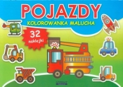 Kolorowanka malucha Pojazdy - <br />