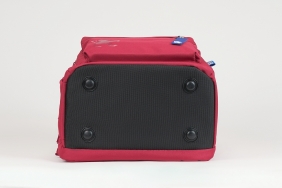 Plecak szkolny Oxford School - żurawinowy