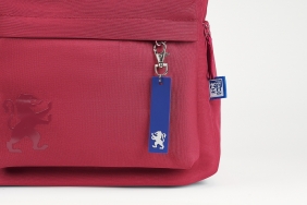 Plecak szkolny Oxford School - żurawinowy