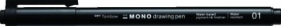 Cienkopis Mono drawing pen czarny 01 0.25mm