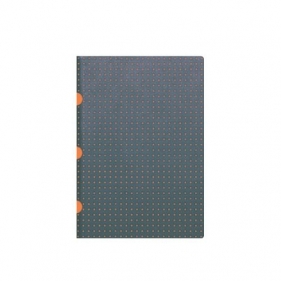 Notatnik A5 Cahier Circulo Grey on Orange - <br />