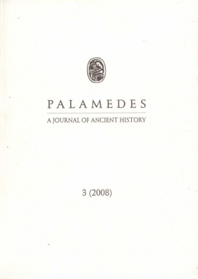 Palamedes A Journal of Ancient History 2008/03 - <br />