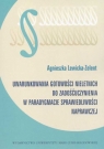 Uwarunkowania gotowości nieletnich do zadośćuczynienia w paradygmacie Agnieszka Lewicka-Zelent