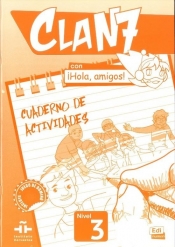 Clan 7 con ?Hola, amigos! 3 Zeszyt ćwiczeń (Uszkodzona okładka)