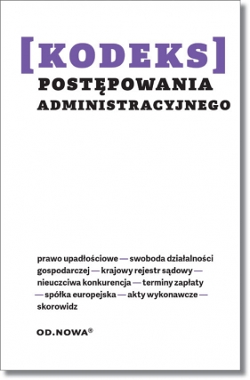 Kodeks postępowania administracyjnego