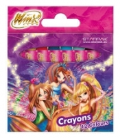 Kredki woskowe 12 kolorów WINX