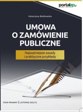 Umowa o zamówienie publiczne. - Katarzyna Bełdowska