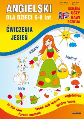 Angielski dla dzieci 6-8 lat Ćwiczenia Jesień - Piechocka-Empel Katarzyna