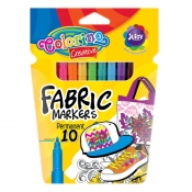 COLORINO CREATIVE MARKER DO TKANIN 10 KOLORÓW