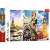 Puzzle 4000: Wycieczka po Europie (45009)