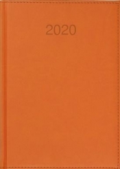 Kalendarz 2020 Książkowy A4 tygodn. Vivo pomarańcz