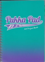 Kołozeszyt Pukka Pad Project Book Fusion a4 200k kratka morski