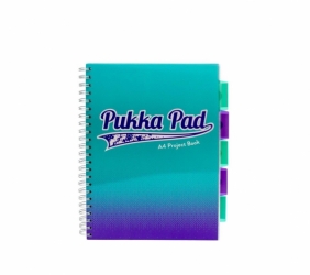 Kołozeszyt Pukka Pad Project Book Fusion a4 200k kratka morski