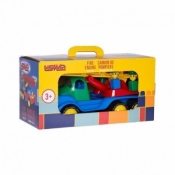 Samochód strażacki w kolorowym pudełku (006095)