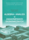 Algebra i analiza w zagadnieniach ekonomicznych  Sozański Bernard, Dziedzic Izabela