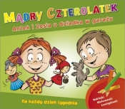 Mądry czterolatek. Antek i Zosia u dziadka w garażu - Sarna Katarzyna, Sabina Bauman