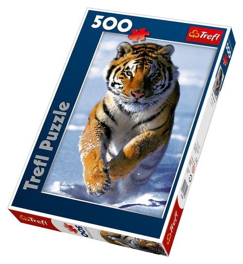 Puzzle Śnieżny tygrys 500 (37009)