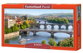 Puzzle Vltava Bridges in Prague 4000 (C-400096)