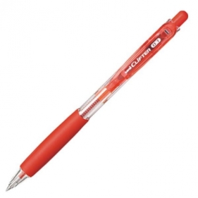 Długopis z wymiennym wkładem Uni SN-118 czerwony