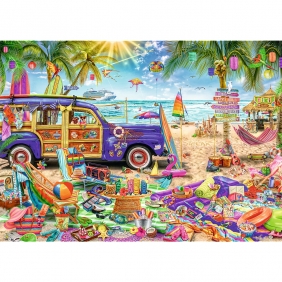 Puzzle 2000: Tropikalne wakacje (27109)
