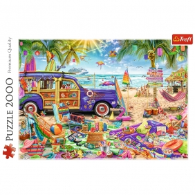 Puzzle 2000: Tropikalne wakacje (27109)