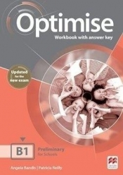 Optimise B1. Updated edition. Jezyk angielski. Workbook with answer key. Zeszyt ćwiczeń z kluczem - Patricia Reilly, Angela Bandis