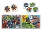 Clementoni, Puzzle SuperKit 2w1: Avengers + Memo + Domino (20209)