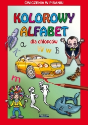Kolorowy alfabet dla chłopców - Guzowska Beata