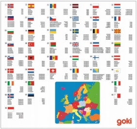 Mapa Europy (GOKI-57509)