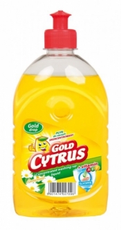 Gold Cytrus, płyn do mycia naczyń - Rumianek, 500 ml
