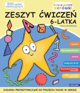 Zeszyt ćwiczeń 6-latka - Michałowska Tamara