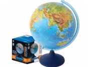 Globus 21 cm z mapą fizyczną i aplikacją