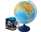 Globus 21 cm z mapą fizyczną i aplikacją