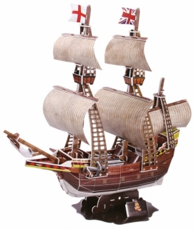 Puzzle 3D: Żaglowiec Mayflower (306-24009)