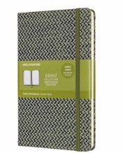 Notes Blend 19 13x21 tw. linie zielony MOLESKINE