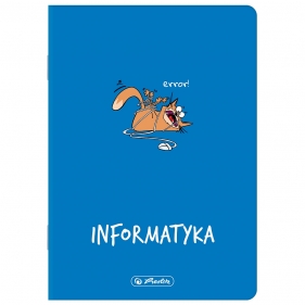 Zeszyt A5/60 kratka Eco PP - Informatyka