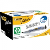 Marker Velleda ECO ścięty czarny PD12