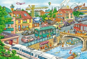 Puzzle 60: Miasto w ruchu