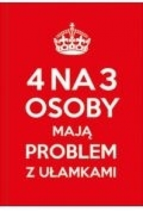 Brulion w kratkę Keep Calm. A5 96 kartek Pan Dragon