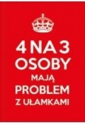Brulion w kratkę Keep Calm. A5 96 kartek Pan Dragon