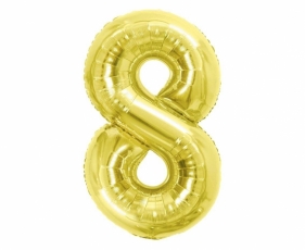 Balon foliowy B&C 8 Light gold 85cm