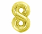 Balon foliowy B&C 8 Light gold 85cm
