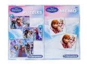 Puzzle Kraina Lodu 2x20+100 +Memo (07809)