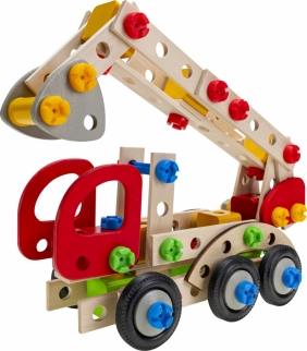 Heros, Klocki konstrukcyjne wóz strażacki 3w1, 155el