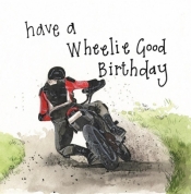 Karnet Urodziny S475 Motocyklista
