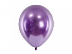 Balony Glossy fiolet 12cm 50szt